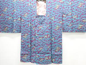 大正ロマン　笹模様道行コート